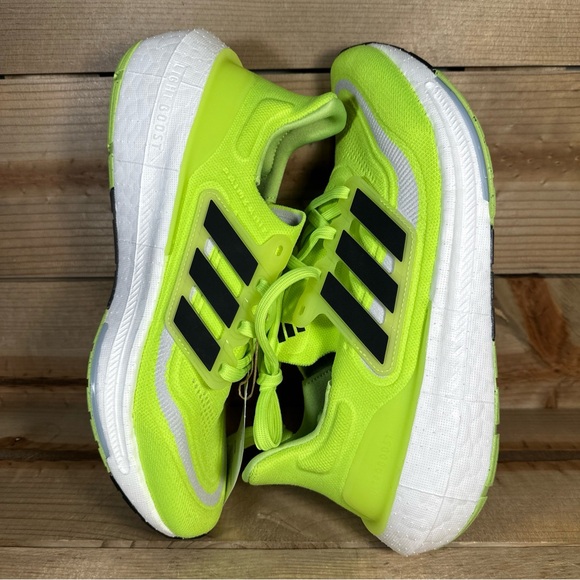 NEW Mens Size 8 Adidas Ultraboost Light “Lucid Lemon” Running Shoes IE1767 - Picture 6 of 9